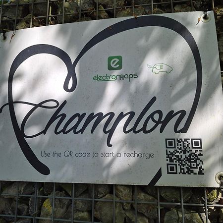 Gite Au Coeur De Champlon Exteriér fotografie